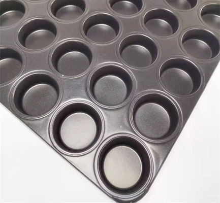 Χάλυβας άνθρακα μη ραβδιών Muffin 904x604 12 φλυτζανιών δίσκοι ψησίματος κέικ