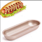 RK Bakeware China Foodservice NSF Αλουμινίου μη κολλώδη Hotdog σχήμα τηγάνι