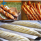 RK Bakeware China Foodservice NSF 10 Slots Glaze Αλουμίνιο μπαγκέτα Τραπέζι μαγειρέματος