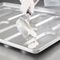 RK Bakeware China Foodservice NSF 0215 Γυαλισμένο Αλουμινωμένο Χάλυβα Στρογγυλό Τέλος Hoagie Bun Pan Hamburger Bun Baking Tray