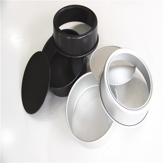 Άλουμινίου Σχήματα Εργαλεία μαγειρέματος Κέικ Πάν Στρογγυλή Τυρί Πάν-Αποσυναρμολογητέο Πάν 2