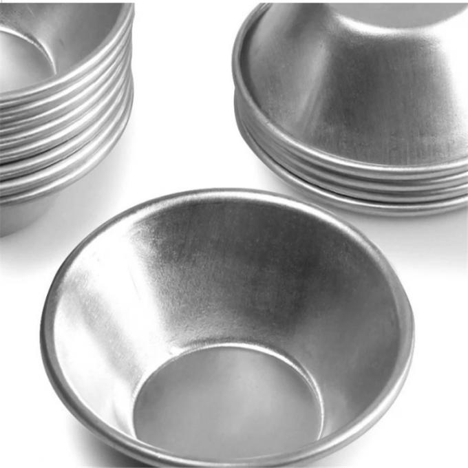 Round Shape Aluminium Alloy Deep Meat Burger Pan Pizza Pie Pan Tart Pan Mold for DIY Baking Accessories