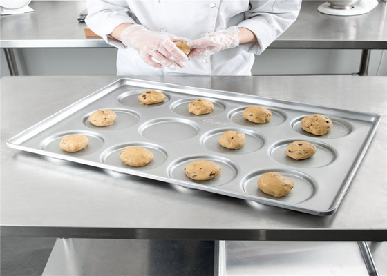 RK Bakeware China Foodservice NSF Custom Wholesale Bakery Commercial Hamburger Bun Tray / Muffin Top / Cookie Pan (Παγκόσμιο κατάστημα ψωμιού)