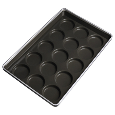 RK Bakeware Κίνα Υπηρεσία τροφίμων NSF Nonstick Hamburger Bun Baking Tray Hot Dog Bun Bread Pan