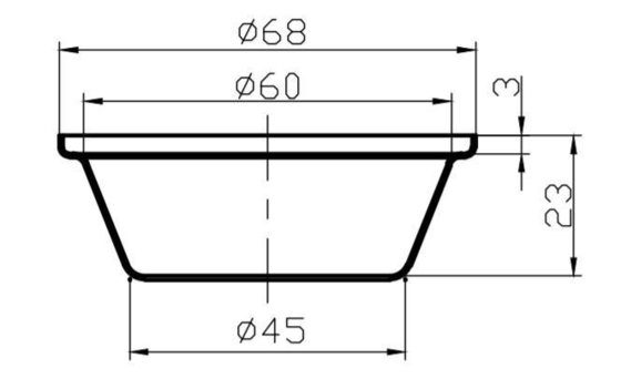 Rk Bakeware Κίνα Αυτοκόπτης Λαχταρό Pie Tin Pallet Tray