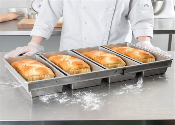 RK Bakeware China Foodservice NSF Custom 680g 4 Strap Γυαλισμένο Πανικιό ψωμί