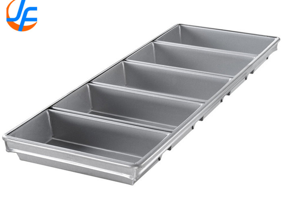 RK Bakeware China Foodservice NSF Commercial 9'' Pullman Loaf Pan / 4 Strap 5-5/8 By 3-1/8-Inch Set Πανικιές