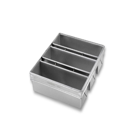 Rk Bakeware Κίνα-Σικάγο Μεταλλική Βιομηχανική 4 ιμάντες Σιλικόνιο γυαλισμένο Nonstick Pullman Πωλή ψωμιού