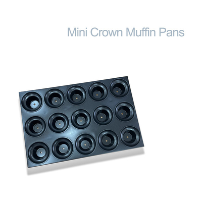 RK Bakeware China Foodservice NSF Custom Commercial Nonstick Glaze Μίνι Crown Muffin Tray (Παρασκευασμένο για εμπορικούς σκοπούς)