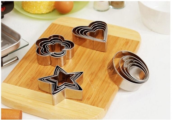 RK Bakeware China Foodservice NSF Ατσάλινο Κέικ Mould Cookie Cutter Mousse Ring Για εργαλεία αρτοποιίας