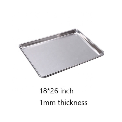 Εμπορική 26'*18'*1' 1mm ορθογώνιο πλήρους μεγέθους δίσκο μαγειρέματος