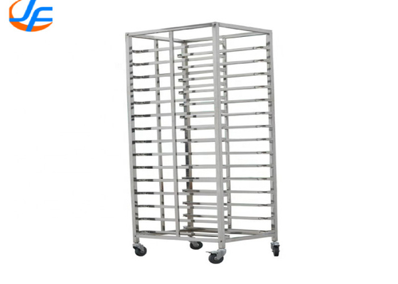 RK Bakeware China Foodservice NSF Custom Mobile Baking Trolley Διπλό ράφι φούρνου