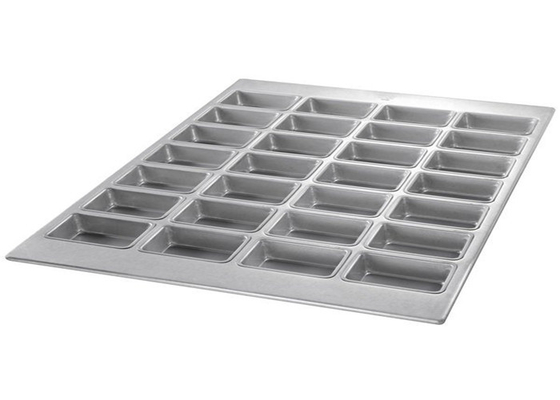 RK Bakeware China Foodservice NSF 12 διαμερίσματα Μίνι ψωμί Ειδικό ψωμιού Πανικιά γυαλισμένη αλουμινωμένη ατσάλινη κατσαρόλα