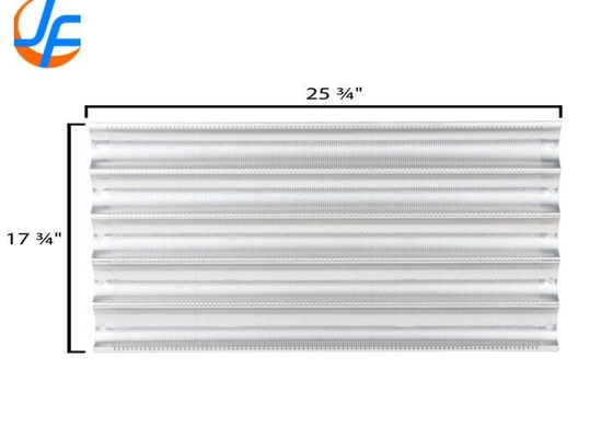 RK Bakeware China Foodservice NSF 16 Gague Αλουμινίου Loaf Pans Uni Lock Αλουμινοποιημένο χάλυβα Baguette / Γαλλικό ψωμί