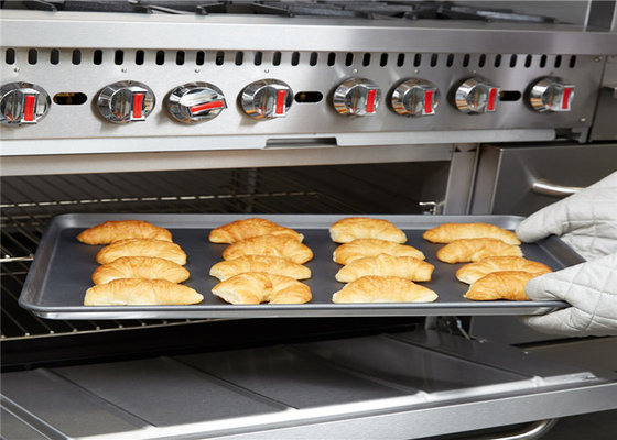 RK Bakeware China Foodservice NSF 16 μεγέθους αλουμίνιο δίσκο ψήσιμο, 18 &quot; x 26 &quot; σύρματος σε όριο αλουμινίου Bun / Sheet Pan