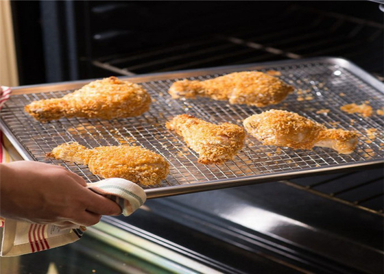 RK Bakeware Κίνα Γυαλισμένο μισό μέγεθος φύλλο αλουμινίου Κουτιά ψωμί φούρνο