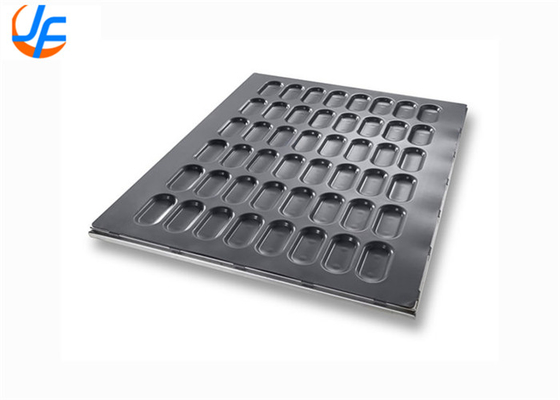 RK Bakeware China Foodservice 49015 Σικάγο Μεταλλικό Γυαλισμένο Αλουμινωμένο Χάλυβα Full Size Sub Sandwich Bun Baking Pan