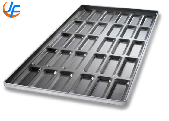RK Bakeware China Foodservice 41053 Chicago Μεταλλικό Γυαλισμένο Αλουμινωμένο Χάλυβα Αμβλύ Τέλος Hoagie Bun Pan Tray