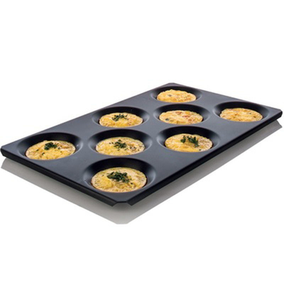RK Bakeware China Foodservice Rational GN1/1 530X325 Αλλουμινένιο μη κολλητικό τηγάνι για αυγά