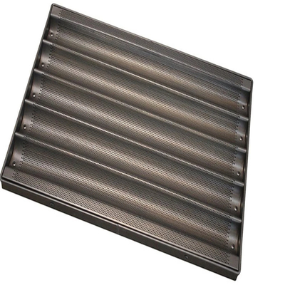 RK Bakeware China Foodservice NSF Perforated Aluminum Nonstick Γαλλική κατσαρόλα για μπαγκέτες