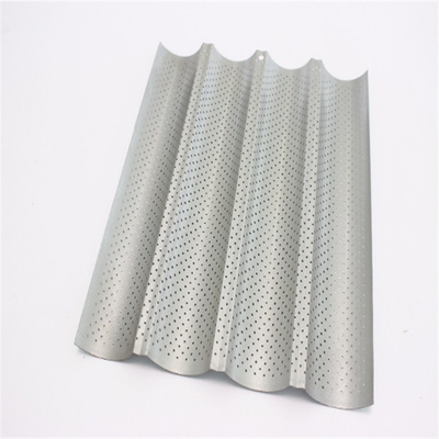 RK Bakeware China Foodservice NSF Perforated Aluminum Nonstick Γαλλική κατσαρόλα για μπαγκέτες