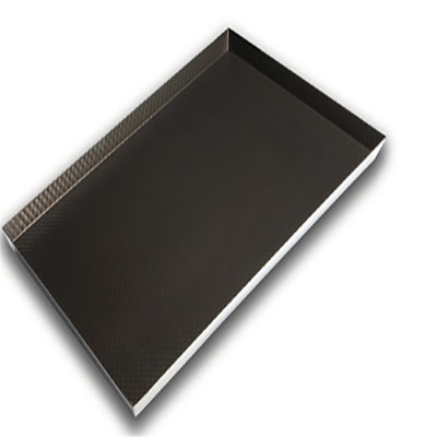 RK Bakeware China Foodservice NSF Γυαλισμένο Αλουμίνιο Bun Pan Flat Bar με Nonstick Coating Διαθέσιμο