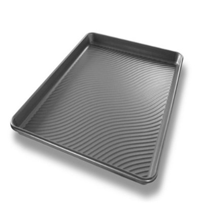 RK Bakeware China Foodservice NSF κυματοειδής εξατομικευμένο φύλλο αλουμινίου επίπεδο τηγάνι