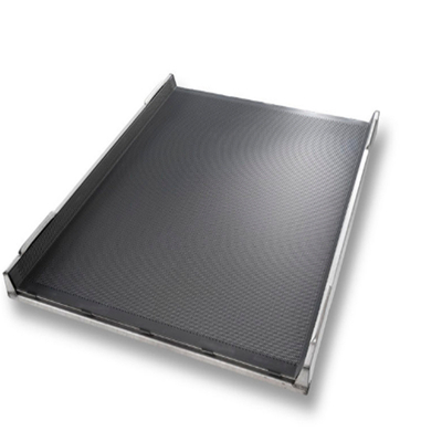 RK Bakeware China Foodservice NSF Durashield Coating 5 Channel Stackable Tablock Baguette Tray (Πακέτο για μπαγκέτες σε τραπέζι)