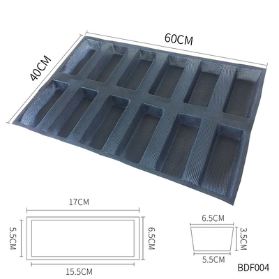 RK Bakeware China Foodservice NSF Γυάλινες ίνες PTFE μη κολλητικό Χάμπουργκερ Μπουν Πνεύμα Φόρμα ψησίματος