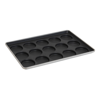 Rk Bakeware China-52345 Αλουμινωμένο χάλυβα 4.5 ιντσών Τράβηγμα χάμπουργκερ / Top Pan