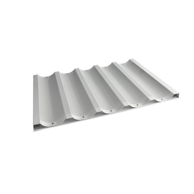 RK Bakeware China Foodservice NSF 5 Loaf Glazed Aluminum Baguette Τραπέζι μαγειρέματος Γαλλικό τηγάνι ψωμιού