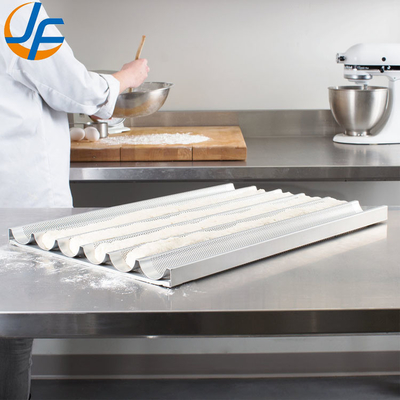 RK Bakeware China Foodservice NSF 5 Loaf Nonstick Αλουμίνιο Eurogliss Baguette Τραπέζι μαγειρέματος/ Γαλλικό τηγάνι