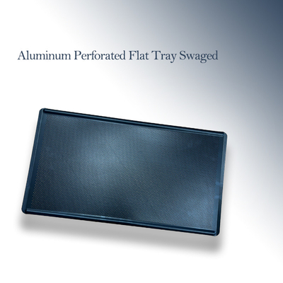 Rk Bakeware China-Swt406 &amp; Swt455 Αλλουμινίου Flat Perforated Baking Tray Swage Edge για την Αυστραλία