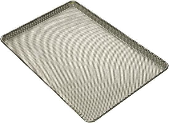 RK Bakeware China Foodservice NSF Glaze 16 Gauge Αλουμίνιο Πλήρως διάτρητο φύλλο Bun Pan πλήρες μέγεθος