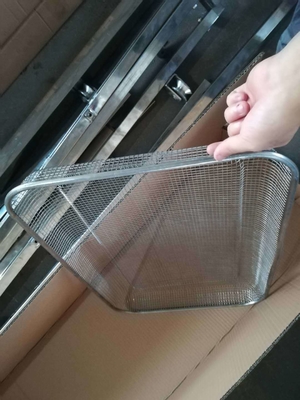 RK Bakeware Κίνα Υπηρεσία τροφίμων Ατσάλινη ατμοσφαιρική τηγάντζα καλάθι μπάρτζα καλάθι ατμοσφαιρική τηγάντζα δίσκο συρματόπλεγμα