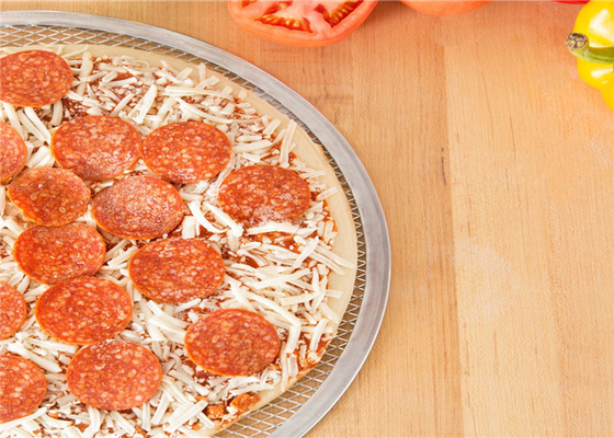 RK Bakeware China Foodservice NSF Ατσάλινο μπάρμπεκιου Grill Pan Pizza Screen /Αλουμινένιο πλέγμα Πίτσα δίσκοι