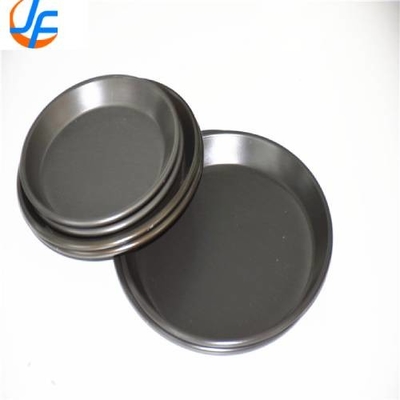 RK Bakeware China Manufacturer-Pizza Hut Hardcoat Anodized Hardcoat Anodized Thin Crust Pizza Pans (Πιτσαρίες με ανωτικό χρώμα)