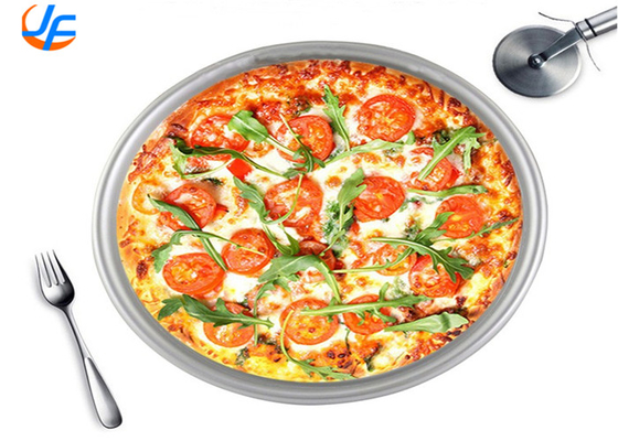 RK Bakeware China Foodservice NSF Στρογγυλό Αλουμίνιο Κέικ Πάν Αλουμίνιο Πίτσα Πάν Αλουμίνιο Πίτσα Τράι