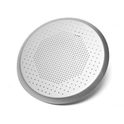 RK Bakeware China-Hard Anode Perforated Thin Crust Pizza Pan για την καμπίνα πίτσας