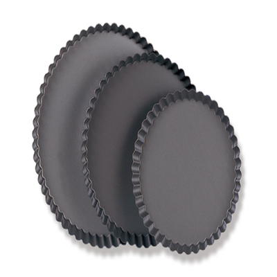 Ρk Bakeware China-Hard Coat Aluminum Fluted Pie Pan Τάρτα Πάν