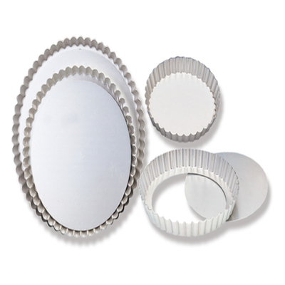 Ρk Bakeware China-Hard Coat Aluminum Fluted Pie Pan Τάρτα Πάν