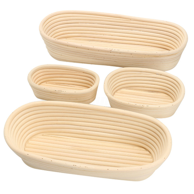 RK Bakeware China Foodservice NSF Στρογγυλό χειροποίητο φυσικό καλάθι από ράταν
