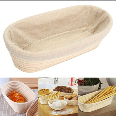 RK Bakeware China Foodservice NSF Στρογγυλό χειροποίητο φυσικό καλάθι από ράταν