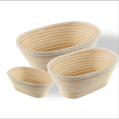 RK Bakeware China Foodservice NSF Στρογγυλό χειροποίητο φυσικό καλάθι από ράταν
