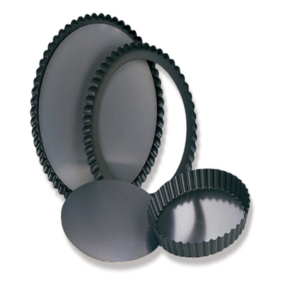 RK Bakeware China Foodservice NSF 9 ιντσών Εμπορικό σκληρό παλτό Auminum Pizza Pan