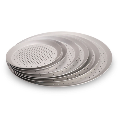 Ρk Bakeware China-Hard Anode Perforated Thin Crust Pizza Pan για την Pizza Hut