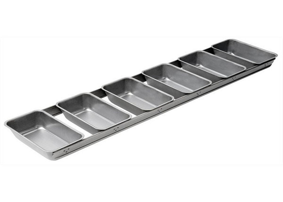 RK Bakeware China Foodservice NSF 6 Strap Γυαλισμένες Πάνες Λουλουμινίου Αλουμινοποιημένο Χάλυβα Πάνες Λουλού