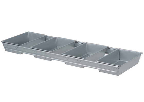 RK Bakeware China Foodservice NSF 6 Strap Γυαλισμένες Πάνες Λουλουμινίου Αλουμινοποιημένο Χάλυβα Πάνες Λουλού