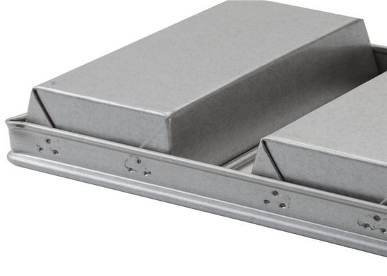 RK Bakeware China Foodservice NSF 4 ιμάντες Pullman Loaf Pans, αλουμινωμένο χάλυβα ψωμί Pan Sandwich Box