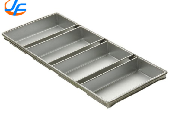 RK Bakeware China Foodservice NSF Commercial 9'' Pullman Loaf Pan / 4 Strap 5-5/8 By 3-1/8-Inch Set Πανικιές